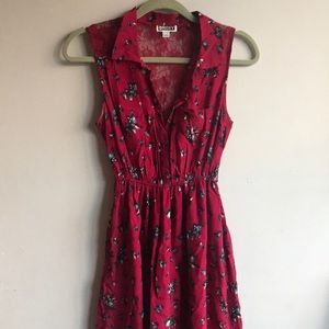 Roxy lace and floral dress size small